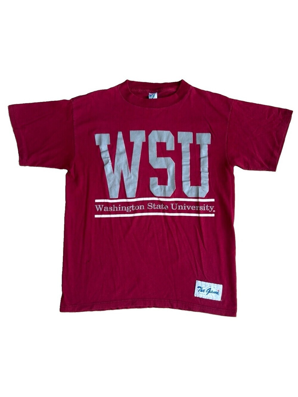 Vintage 90s WSU Washington State University Cougars T Shirt The Game USA Medium